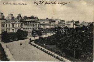 1907 Kraków, Krakkau, Krakkó; Ulica Basztowa / street