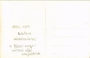 Szarvas Miklós S. J. misszionárius Kínában, prefektus. photo (EK)