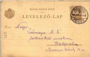 1898 (Vorläufer) Budapest, Ezredéves Országos Kiállítás, Budapesti színházak, Nemzeti Színház, Népsz...