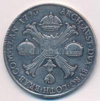 Olasz Államok / Milánó 1796M Tallér Ag "II. Ferenc" (29,40g) T:VF,F Italian States / Milan...