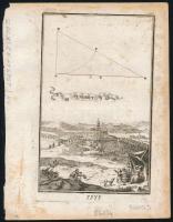 ca 1700 Sengrot - Zalasztentgrót várának látképe. rézmetszet megjelent: Birckenstein/Pürckenstein, Anthon Ernst Burckhard von: Auslesener Anfang zu denen höchst=nützlichen Matematischen Wissenschaften...Sammt einem Anhang oder Beschreibung, Derer...Ungarischen Städten... Augspurg, 1731, Mertz und Mayer. 100x160 mm