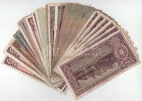 30db vegyes Pengő bankjegy T:F,VG