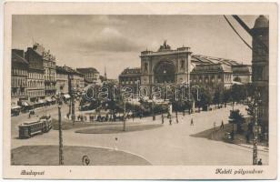 Budapest VII. Keleti pályaudvar, villamosok