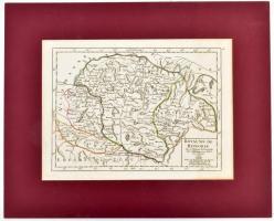 Robert de Vaugondy, Gilles, (1688-1766) . Royaume de Hongrie.Magyarország szinezett réznyomatú térké...