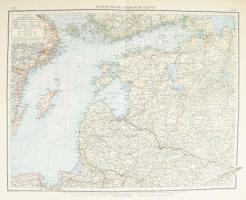 cca 1890 11 db Stier országtérkép 56x44 cm