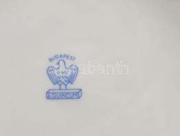 Aquincum kékvirág mintás váza, jelzett, hibátlan, m: 20 cm