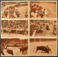 BIKAVIADALOK - Kb. 100 db RÉGI képeslap, főleg spanyol és francia / BULL FIGHTS - Cca. 100 pre-1945 postcards, mostly French and Spanish