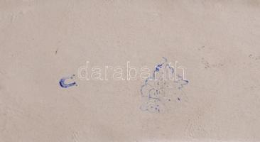 Bodrogkeresztúri játszó medvék. Jelzett, hibátlan, h: 12,5 cm