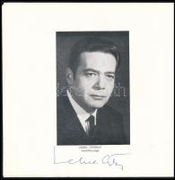 1970-1971 A Magyar Rádió és Televízió Szimfonikus Zenekarának prospektusa aláírásokkal (Kórodi Andrá...