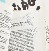 A Mozgó Világ 4 db száma aláírásokkal (Bossányi Katalin, Szemethy Imre, Heller Ágnes, Lugosi Lugó Lá...