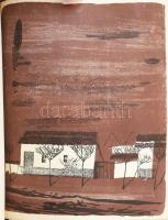 József Attila: Hazám. Juhász Ferenc előszavával, Csernus Tibor rajzaival, Bp., 1956, Szépirodalmi, 5...