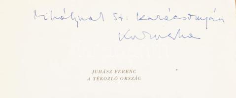 Juhász Ferenc: A tékozló ország. Bp., 1954, Szépirodalmi. 1. kiadás. A borító és az illusztrációk Cs...