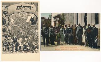 23 db RÉGI használatlan képeslap: Palesztina, Izrael és Judaika motívumok / 23 pre-1950 unused postc...