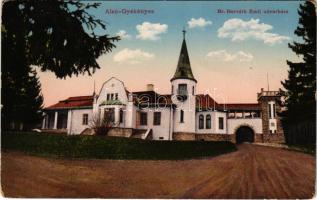 Alsógyékényes, Alsó-Gyékényes, Jichisu de Sus (Kolozs); Báró Horváth Emil udvarháza, kastély. Gálócsi Samu kiadása / castle, mansion (kopott sarkak / worn corners)