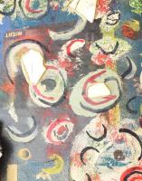 Bada Dada (Bada Tibor, 1963-2006): Cím nélkül. Vegyes technika, kollázs, applikáció (tükrök és egyéb...