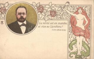 Emile Zola litho