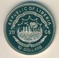 Libéria 2006. 10$ "Szabadság pillanatai - Dayton-i szerződés 1995." multicolor T:PP
Liberi...