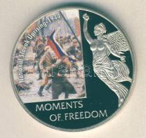 Libéria 2006. 10$ "Szabadság pillanatai-Szlovák felkelés 1944." multicolor T:PP Liberia 2006. 10 Dollars "Moments of Freedom-National Slovak uprising 1944." multicolor C:PP