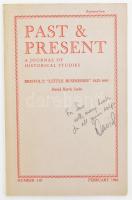 Sacks, David Harris: Past & Present. A journal of historical studies. DEDIKÁLT! 1986. Kiadói papírkötés, jó állapotban.