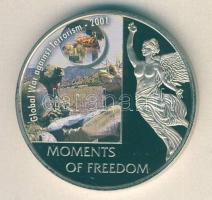 Libéria 2006. 10$ "Szabadság pillanatai - Globális háború a terrorizmus ellen 2001" multicolor T:PP
