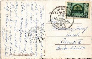 1940 Kolozsvár, Cluj; Egyesülési tér, Máramarosi bank / Piata Unirii / square, Maramures Bank + &quo...