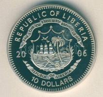 Libéria 2006. 10$ "Szabadság pillanatai - Normandiai partraszállás 1944.6.6" multicolor T:...
