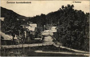 1911 Szovátafürdő, Baile Sovata; Fősétány. Adler fényirda 2663. 1910 / main promenade