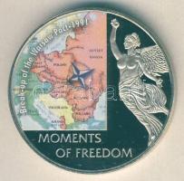 Libéria 2006. 10$ "Szabadság pillanatai - A Varsói Szerződés felbontása 1991" multicolor T:PP