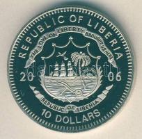 Libéria 2006. 10$ "Szabadság pillanatai - A Varsói Szerződés felbontása 1991" multicolor T...
