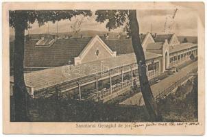 1924 Algyógy, Geoagiu, Gergesdorf; Sanatorul Geoagiul de jos / szanatórium. Emil Heiter kiadása / sanatorium (fl)