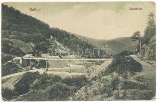 1926 Ferencfalva, Franzdorf, Valiug (Resicabánya, Resita); Aquaduct / vízvezeték / aqueduct (EK)