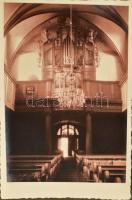 cca 1920-1930 "Die Heltauer Kirchenbu(r)g", Az erdélyi nagydísznódi (Cisnadie/Heltau/Hielt...