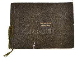 cca 1920-1930 "Die Heltauer Kirchenbu(r)g", Az erdélyi nagydísznódi (Cisnadie/Heltau/Hielt...