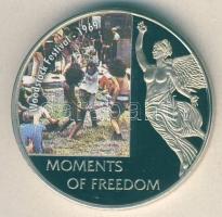 Libéria 2006. 10$ "Szabadság pillanatai - Woodstock-i Fesztivál 1969" multicolor T:PP
