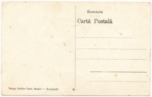 Höltövény, Heldsdorf, Halchiu; utca / street view (EK)