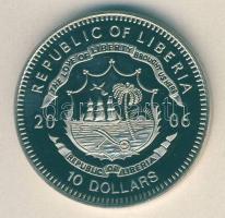 Libéria 2006. 10$ "Szabadság pillanatai - Varsói gettófelkelés 1943" multicolor T:PP