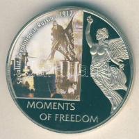 Libéria 2006. 10$ "Szabadság pillanatai - Szocialista Forradalom Oroszországban 1917" multicolor T:PP