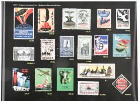 Magyar kiállítási levélzáró bélyegek 1896-1945, színes illusztrációkkal