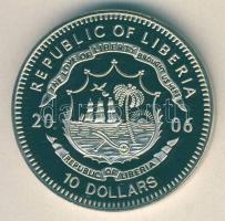 Libéria 2006. 10$ "Szabadság pillanatai - Simla paktum - India és Pakisztán 1972." multico...