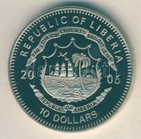 Libéria 2006. 10$ "Szabadság pillanatai - Magellán a föld körül 1522." multicolor T:PP
Lib...