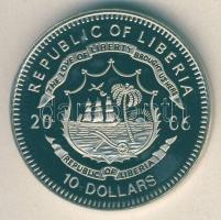 Libéria 2006. 10$ "Szabadság pillanatai - Amerikai polgárháború 1865" multicolor T:PP