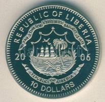 Libéria 2006. 10$ "Szabadság pillanatai - Buda visszafoglalása 1686" multicolor T:PP HUNGA...