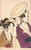 Japanese Geishas litho (EB)