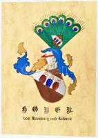 cca 2000 össz. 5 nemesi család címere (récsei Békeffy, hubói Hubay, mezőbándi Kovács, krasznai Krasz...