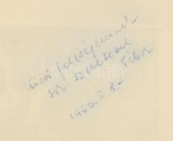 Würtz Ádám (1927-1994): Női akt. Rézkarc, papír, 16,5x9,5 cm