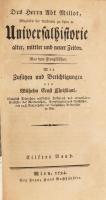 Christiani, Wilhelm Ernst: Universalhistorie alter, mittler und neuer Zeiten, 8.,11. (Eilfter),12.,1...