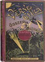 Verne Gyula: A lángban álló szigettenger. Ford.: Huszár Imre. Bp.,[1928.], Franklin, 245+1 p. Negyedik kiadás. Számos fekete-fehér rajzzal illusztrált. Kiadói aranyozott, festett, illusztrált egészvászon-kötések, a borítón kopásnyomokkal, de belül jó állapotban.