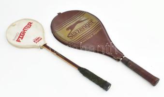 Slazengert teniszütő és Pro Fighter tollasütő
