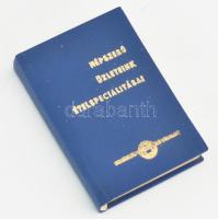 Népszerű üzleteink ételspecialitásai. Bp., 1977, Belvárosi Vendéglátó Vállalat. Kiadói egészvászon-kötés. Megjelent 2030 példányban. Minikönyv.