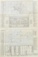 1943 Rádiómutató 309. Összeáll.: Horváth István. Bp., 1943, Szerzői, kihajtható, benne 2 nagyméretű ...